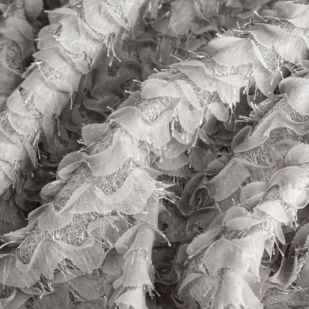 ZASŁONA GOTOWA TIFFANY 135 X 250 CM SREBRNY