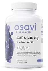 Osavi GABA 500mg + Vitamin B6 - 120 kaps.