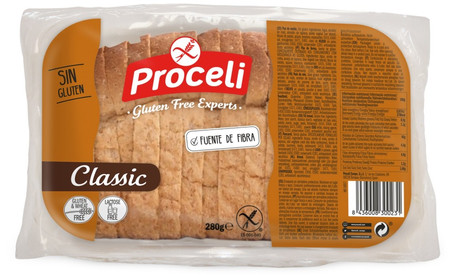 PROCELI Chleb kanapkowy bezglutenowy 280 g