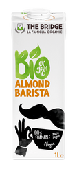 NAPÓJ MIGDAŁOWY BARISTA BEZ DODATKU CUKRÓW BEZGLUTENOWY BIO 1 L - THE BRIDGE