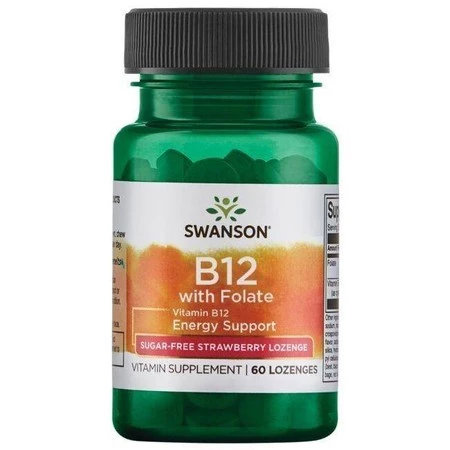 Swanson Witamin B12 with Folate 60 tabl.