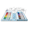 Crayola Zestaw artystyczny (kolorowanki dla dzieci, naklejki i flamastry) 47 el. Bluey 4+
