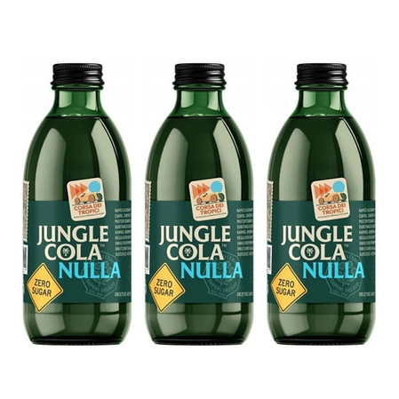 Zestaw: 3x Jungle Cola Nulla 0 cukru 330ml