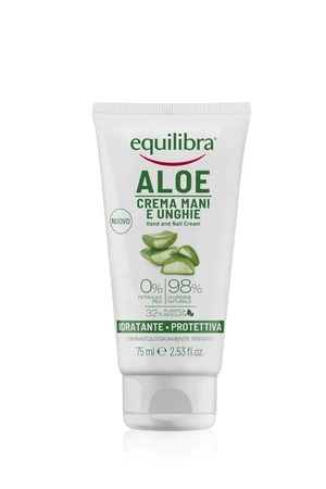 Equilibra Aloesowy krem do rąk i paznokci 75 ml