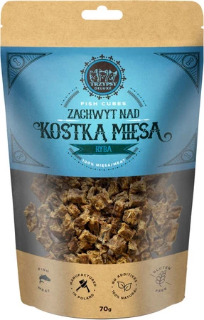 TRZYPSY Zachwyt Nad Kostką Mięsa Ryba 70g