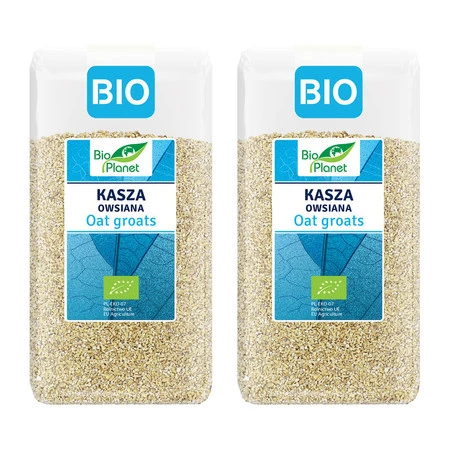 Zestaw 2x KASZA OWSIANA BIO 500 g - BIO PLANET
