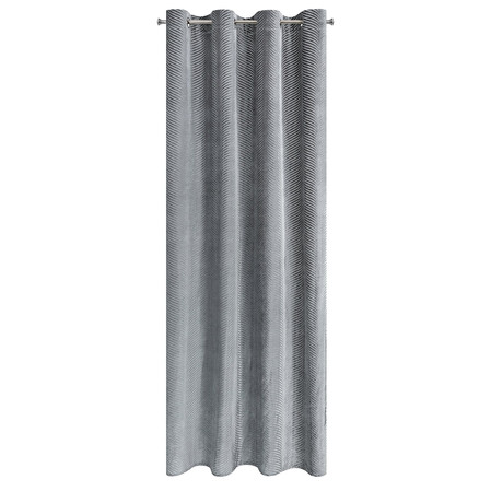 ZASŁONA GOTOWA LUSSI 140 X 250 CM STALOWY