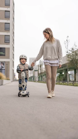 SCOOTANDRIDE Zestaw ochraniaczy dla dzieci S Ash