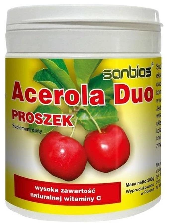 Sanbios − Acerola Duo, proszek − 200 g