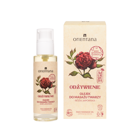 Orientana Różany Olejek do Masażu Twarzy 30ml