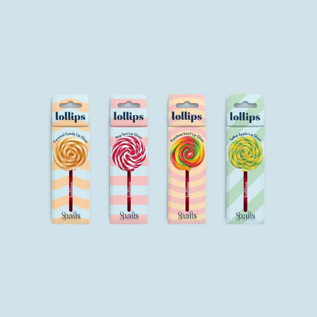 Snails, Lollips Pop Tart, Różowy błyszczyk do ust dla dzieci, 3 ml