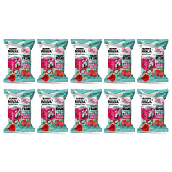 Zestaw 10x Fruit Fluk o smaku jabłko-malina 15 g