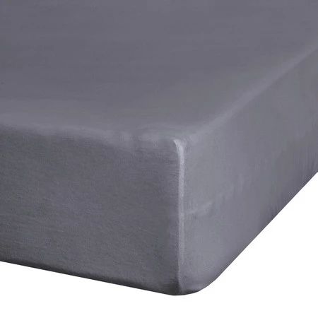 Prześcieradło Jersey3 90 x 200 x 25 cm, Ciemnostalowy