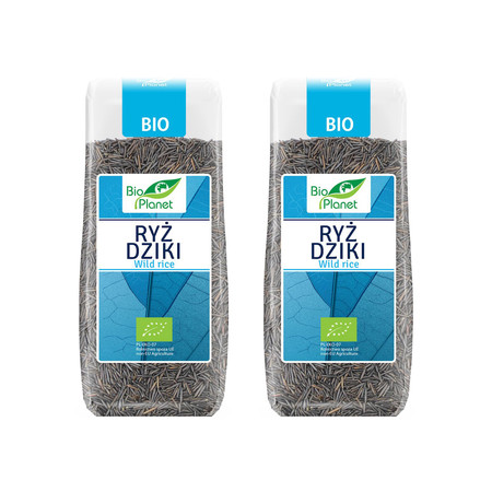 Zestaw 2x BIO PLANET Ryż dziki BIO 250g