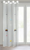 FIRANA GOTOWA ALVIN 140 X 250 CM BIAŁY