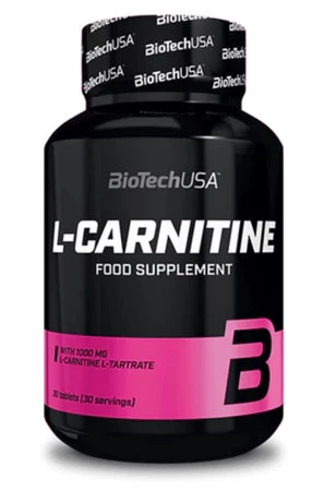 BioTech USA L-Carnitine spalacz tłuszczu 30 tabl.