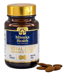 MANUKA HEALTH Mleczko pszczele do żucia 60 tabl.