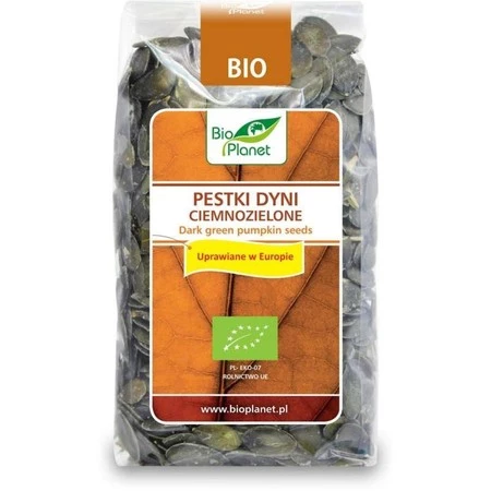 Bio Planet − Pestki dyni ciemnozielone − 350 g