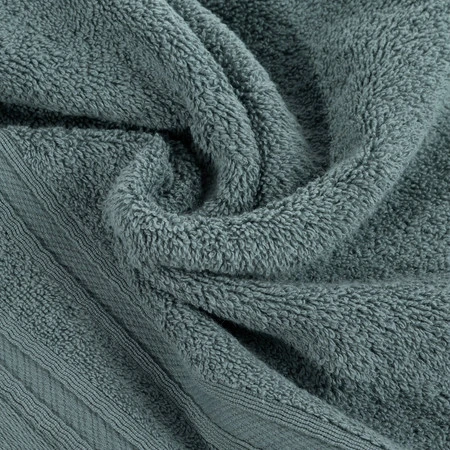 Ręcznik z ozdobną bordiurą w pasy szerokość: 50 cm, długość: 90 cm, kolor: kremowy