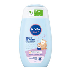Baby żel 2w1 do mycia ciała i włosów na dobranoc 200ml