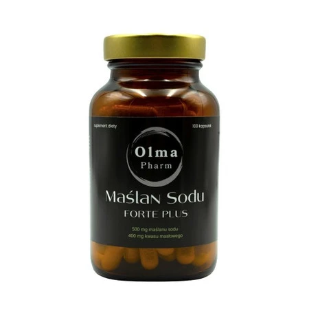 OLMA PHARM Maślan sodu Forte Plus 500 mg, 100 kaps.