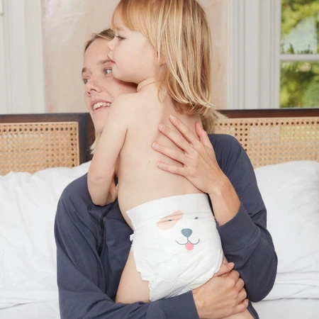 Kit & Kin, Pieluszki Jednorazowe 6 Junior (15 kg+), Piesek/Pingwinek, 24 szt.