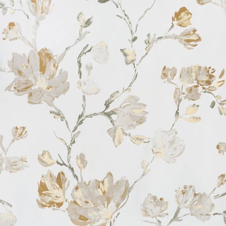 Zasłona ZAS/NELIA/BEŻ+ZŁ 140X250 PRZELOTKI