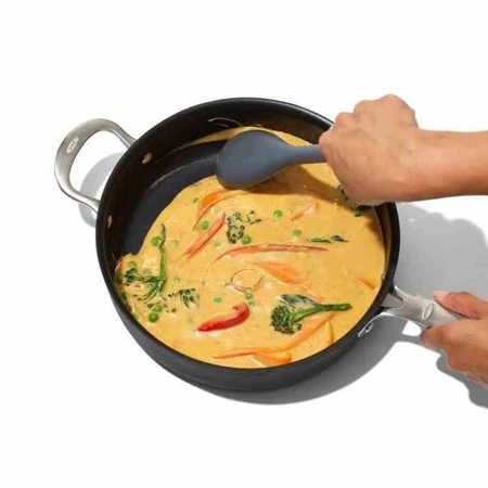 OXO-Łyżka elestyczna silikonowa szara, Good Grips