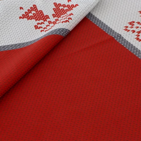 OBRUS ŚWIĄTECZNY NOEL 85 X 85 CM CZERWONY