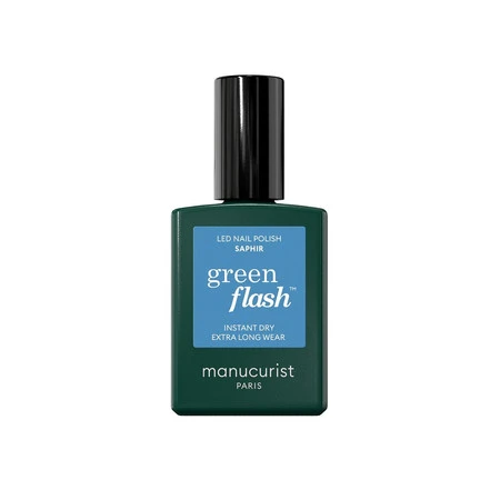 Green Flash Nail Polish lakier do paznokci Saphir 15ml