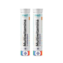 Zestaw: 2x Medi Pharm Multiwitamina z minerałami 20 tabl.