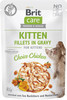 BRIT Care Cat GF KITTEN Chicken Kurczak Sos 85g