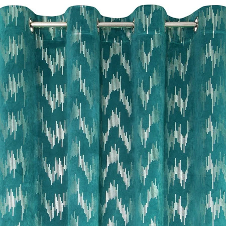 ZASŁONA GOTOWA CHILL 140 X 250 CM TURKUSOWY