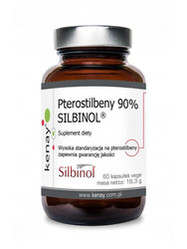 KENAY Pterostilbeny 90% Silbinol® na wsparcie ochrony antyoksydacyjnej i zdrowego starzenia 60 kaps.