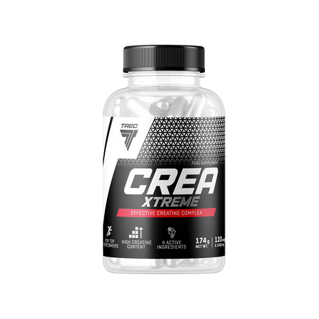 Trec Crea Xtreme Kreatyna w 4 formach - 120 kaps.