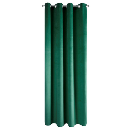 ZASŁONA GOTOWA MELANIE 140 X 250 CM BUTELKOWY ZIELONY