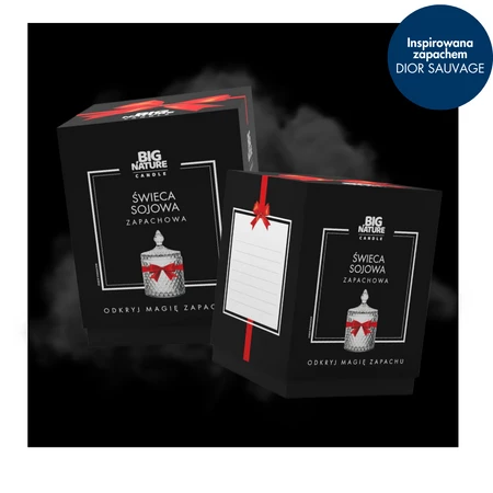 Świeca sojowa zap. insp. DIOR SAUVAGE 485g PREZENT