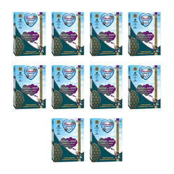Zestaw 10x Renske Fresh rabbit with duck - świeży królik z kaczką dla psów (375 g)