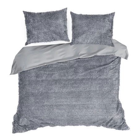 POŚCIEL D91 TIFFANY 220 X 200 CM SREBRNY