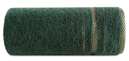 Ręcznik Koral (05), 50 x 90 cm, Ciemnozielony