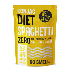 DIET-FOOD Makaron Shirataki Konjac Spaghetti bezglutenowy 200g
