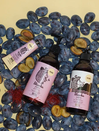 Yope Śliwka & Szafran – naturalny żel pod prysznic 400ml