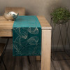 OBRUS BLINK 16 35 X 140 CM CIEMNOTURKUSOWY