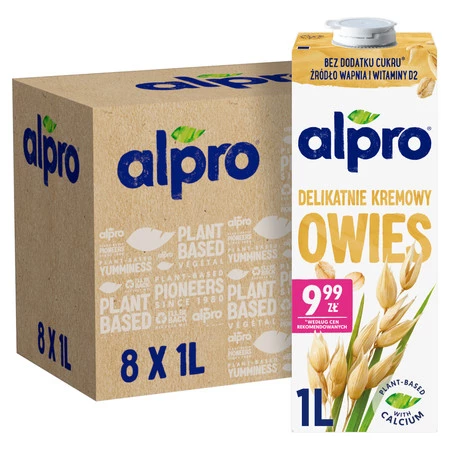 Zestaw 8x Alpro Napój Owsiany 1l