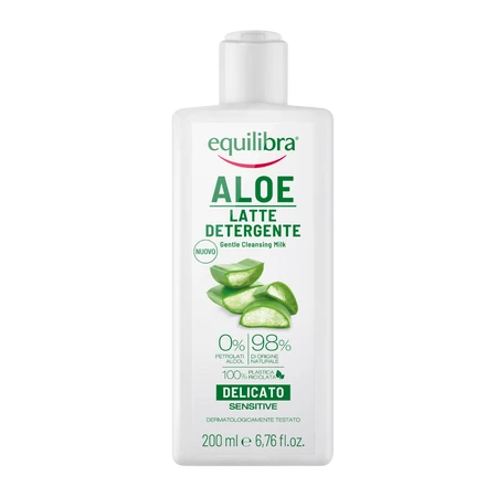 Equilibra Aloesowe delikatne mleczko do demakijażu 200ml