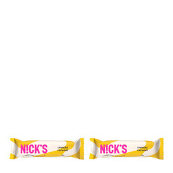 Zestaw: 2x N!CK'S Nicks Crunchy Caramel Baton z karmelem i migdałami bez cukru 28g