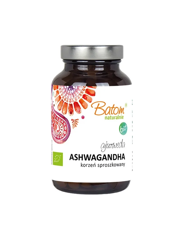 AJURWEDA ASHWAGANDHA BIO 250 TABLETEK 125 g -BATOM - Nabea.pl