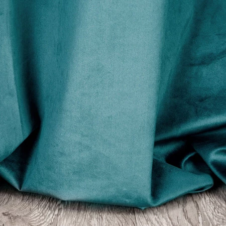 ZASŁONA GOTOWA PIERRE 140 X 250 CM TURKUSOWY