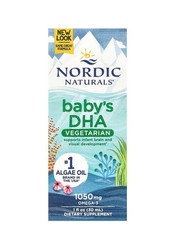 Nordic Naturals Baby's DHA Vegetarian Omega-3 kwasy tłuszczowe EPA i DHA w płynie 30 ml