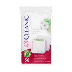 Cleanic – Płatki kosmetyczne kwadratowe – 50 szt.
